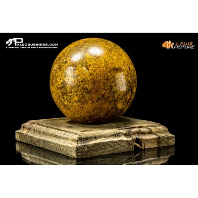 Sfera si calcite gialla