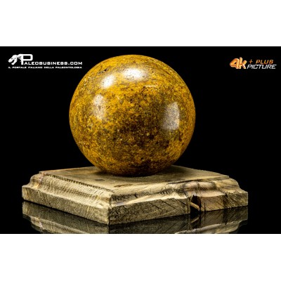 Sfera si calcite gialla