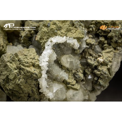 Pirite, Calcite e quarzi