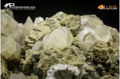 Pirite, Calcite e quarzi
