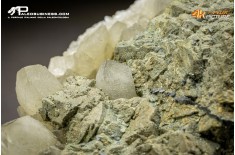 Pirite, Calcite e quarzi