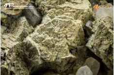 Pirite, Calcite e quarzi