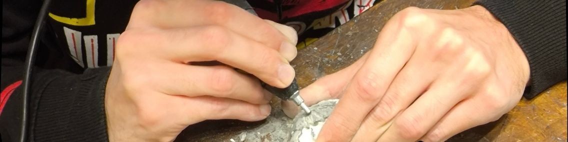 Workshop di paleontologia | Preparazione fossili in laboratorio – Paleobusiness